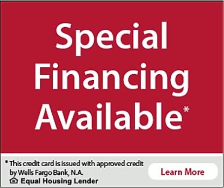Special Financing Banner 